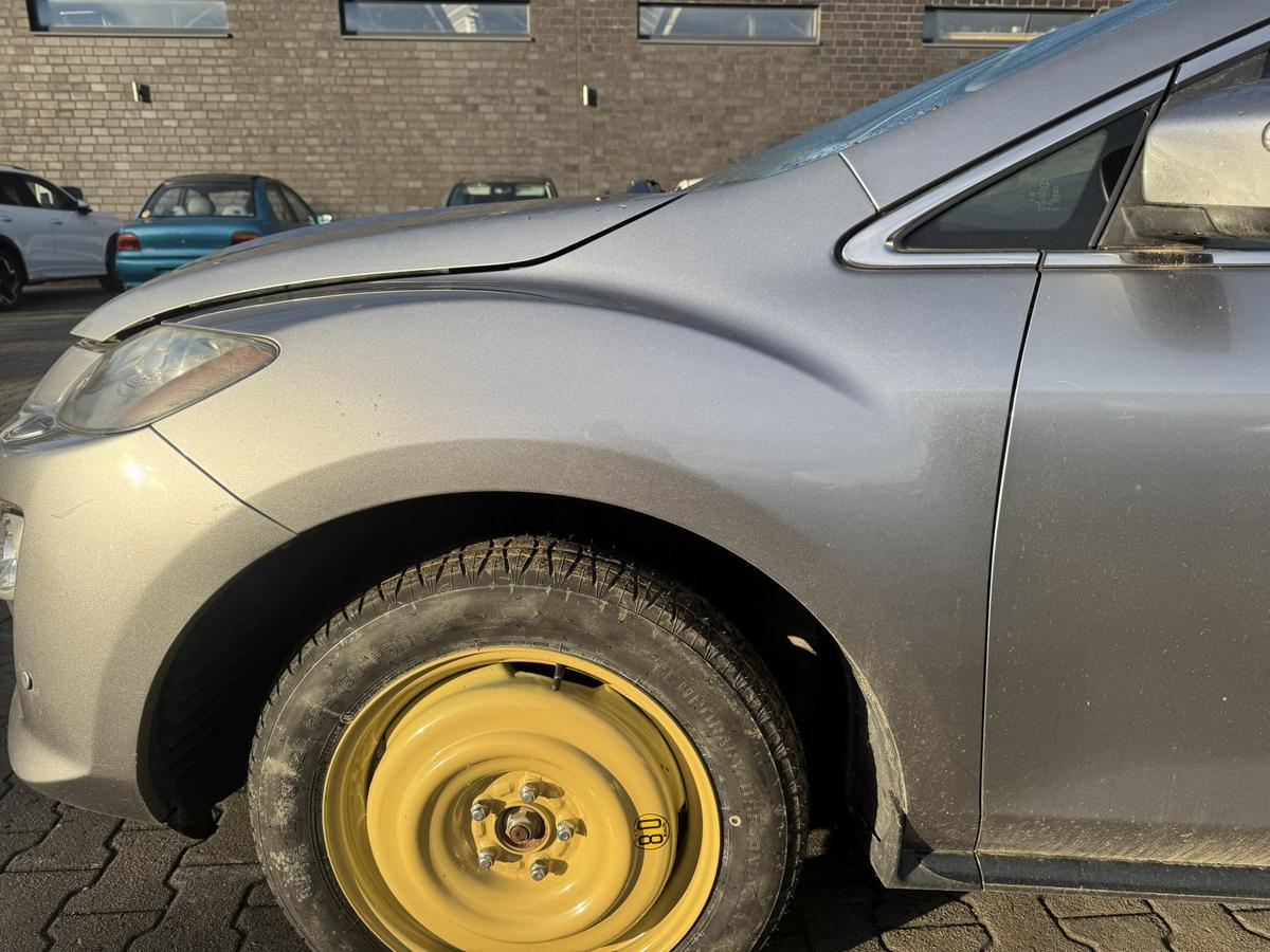 Mazda CX-7 original Kotfl&uuml;gel vorn links 38P Plutosilber Bj.2010